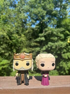 Funko Pop! House of the Dragon. Viserys and Rhaenyra.